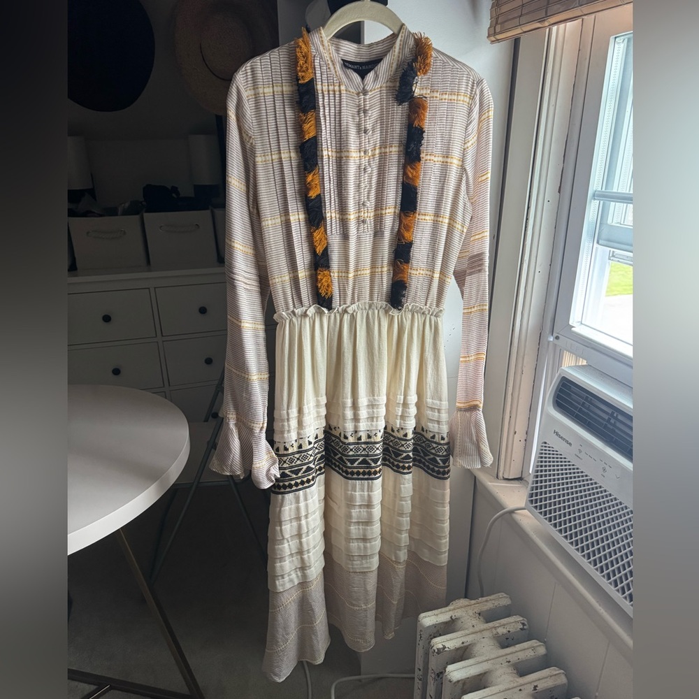 HEMANT & NANDITA Lina maxi dress - Picture 3 of 16
